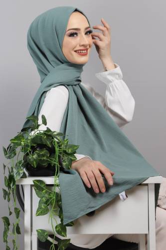 Ayrobin Şal S010 Mint Yeşili - Tesettür Dünyası (1)