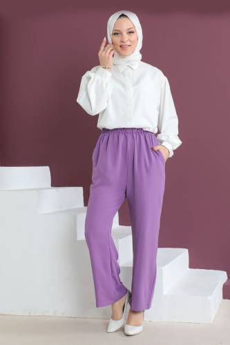 Cepli Ayrobin Pantolon TSD230506 Lila 