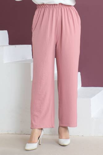 Cepli Ayrobin Pantolon TSD230506 Pudra - Tesettür Dünyası (1)