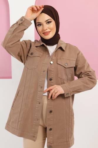 Cepli Kot Ceket TSD2519 Vizon 