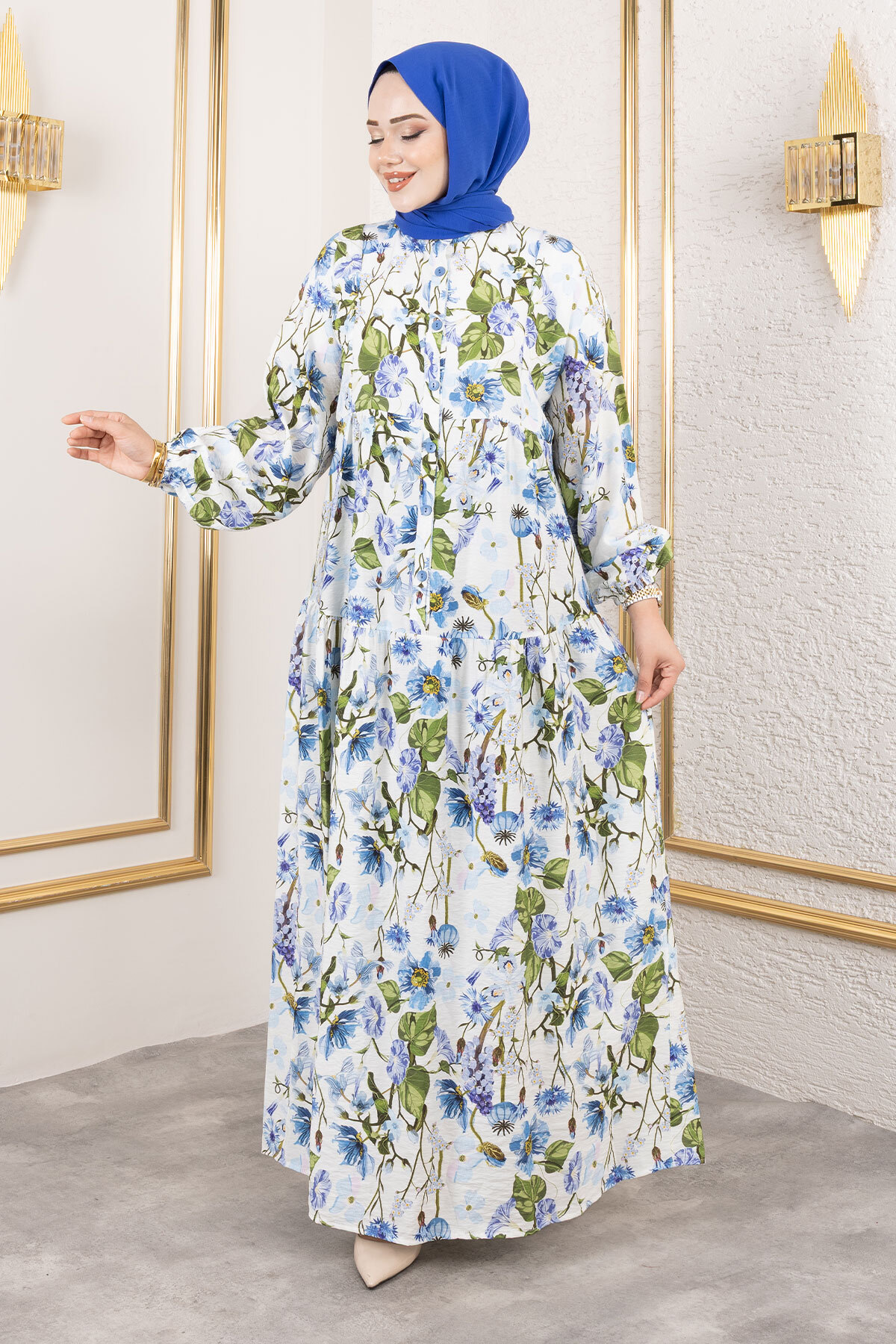 Lamia Elbise TSD250211 Mavi