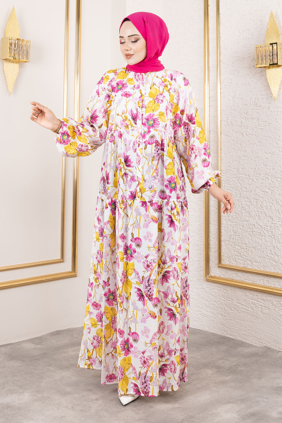 Lamia Elbise TSD250211 Pembe