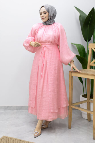 Lavin Seyyar Etekli Takım TSD260242 Pembe 