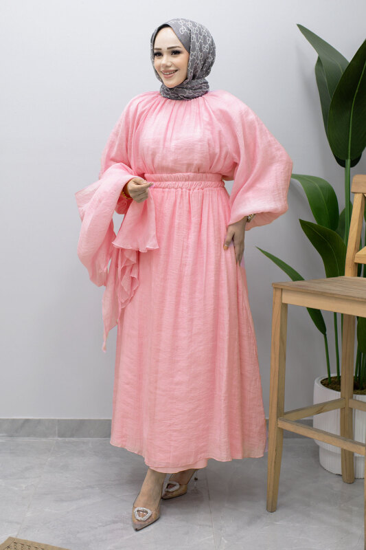 Lavin Seyyar Etekli Takım TSD260242 Pembe - 3