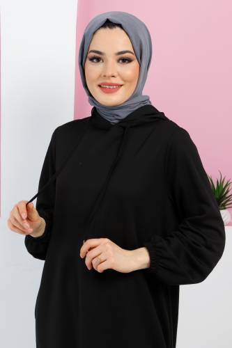 Spor Elbise TSD220405 Siyah - Tesettür Dünyası (1)