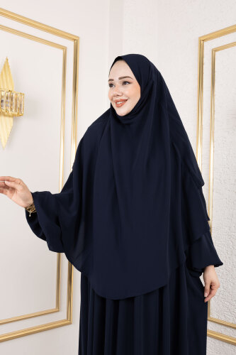 Sufle Takım TSD250150 Lacivert - Tesettür Dünyası (1)